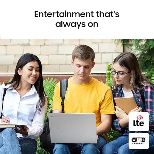 Samsung 14" Galaxy Chromebook Go Laptop PC Computer, Intel Celeron N4500 Processor, 4GB RAM, 64GB Storage, ChromeOS, XE340XDA-KA2US, Student Laptop, Silver thumbnail 11
