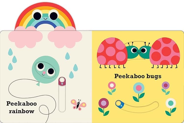 Peekaboo: Love: (An Interactive Board Book for Babies & Toddlers with Mirror & Sliders to Push, Pull, or Turn. Cute Artwork Includes a Strawberry, Rainbow, Ladybug, & More.) (Peekaboo You) thumbnail 2