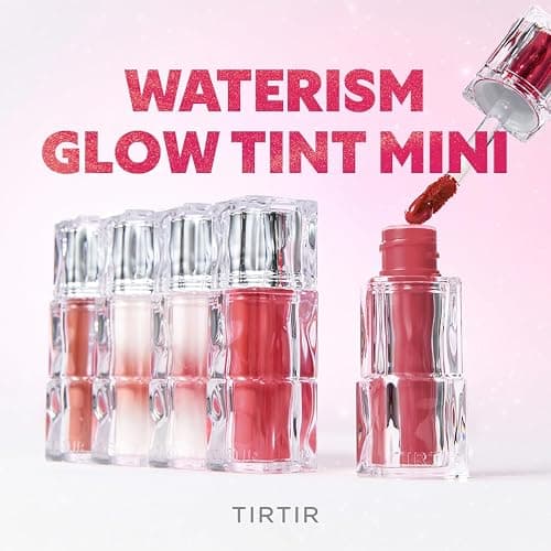 TIRTIR [*Mini Size Waterism Tinted Lip Gloss #07 Cassis Plum, 0.06 Fl Oz – Kiss Ready Lipgloss, 12H Long Lasting Non Sticky Natural Tinted Glow Korean Multiuse Cheek and Lip Tint for Women gift thumbnail 2