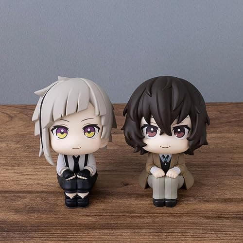 YLQANONG BSD Figures Dazai Osamu Anime Look Up Figure Statues Nakajima Atsushi Anime Figurine 10CM/3.94IN thumbnail 6