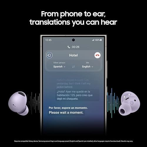 SAMSUNG Galaxy Buds 2 Pro True Wireless Bluetooth Earbuds w/ Noise Cancelling, Hi-Fi Sound, 360 Audio, Comfort Ear Fit, HD Voice, Conversation Mode, IPX7 Water Resistant, Graphite (Renewed) thumbnail 3