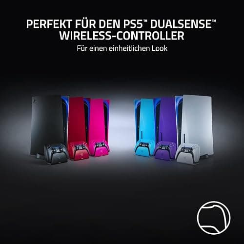 Razer Schnellladestation - Schnellladestation für Wireless-Controller (Schnellladung , Gebogenes Schalen-Design Einhändige Bedienung, Aufladen per USB) Midnight Black thumbnail 4