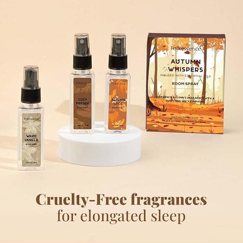 Folkulture Fall Room Spray, Autumn Spice, Odor Eliminators Set of 3-5.1 Oz | Room Fresheners Spray for Living Rooms, Home, Bathrooms with Natural Essential Oils, Fall Scents, Air Fresheners thumbnail 6