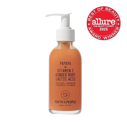 Youth To The People Superfruit Facial Cleanser - Papaya + Vitamin C Gentle Exfoliating Face Wash, Cellular Skin Renewal with AHA + BHA, Evens Skin Tone & Texture for Soft + Radiant Skin, Sulfate-free thumbnail 2