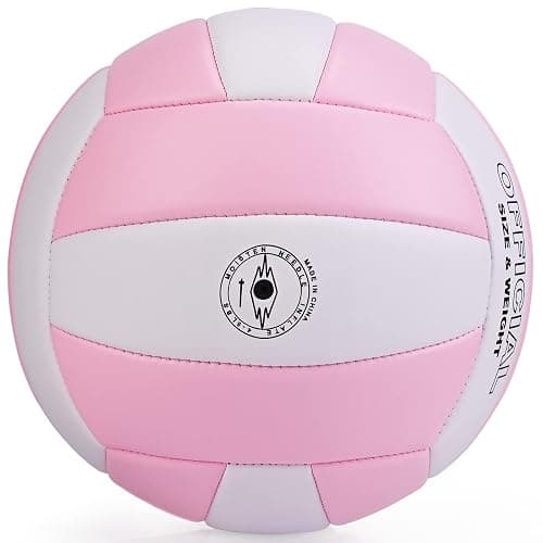 EVZOM Super Soft Volleyball Beach Volleyball Official Size 5 for Outdoor/Indoor/Pool/Gym/Training Premium Volleyballs Equipment Durability Stability Sports Ball thumbnail 3