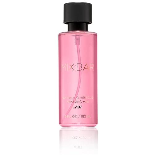 MIX:BAR Sparkling Hibiscus Hair + Body Mist, Bedroom Linen Spray - Notes of Bergamot, Hibiscus, Champagne Bubbles, Cashmere Musk, Fruity Scent, 5oz - Image 1