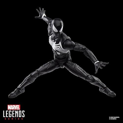 Marvel Legends Series Gamerverse Peter Parker Black Suit, Spider-Man 2 Video Game-Inspired Collectible 6 Inch Action Figure thumbnail 5