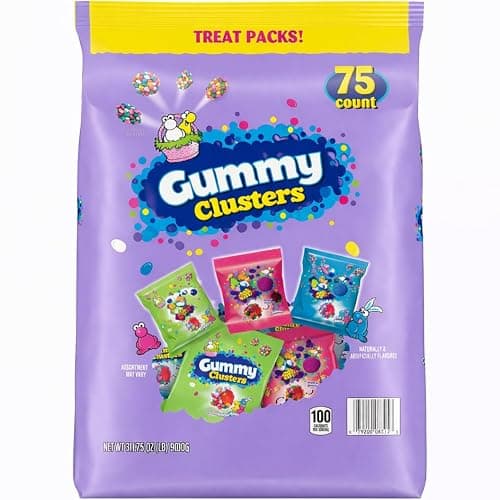 Gumy Clusters, Treat Size Candy, 75 Count (1 Pack) - Image 1