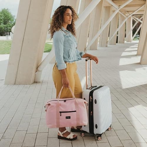 Jadyn Lola Travel Bag, Weekender/Overnight Duffel, Gym Tote Bag for Women, Men thumbnail 7