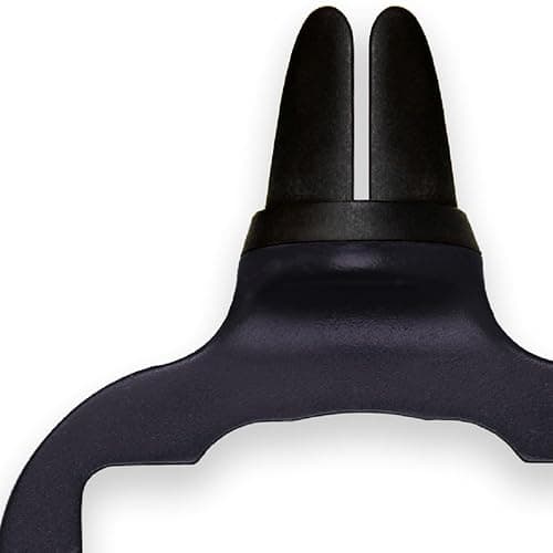 Saucemoto Dip Clip | An in-car sauce holder for ketchup and dipping sauces. As seen on Shark Tank (2 Pack, Black) thumbnail 9