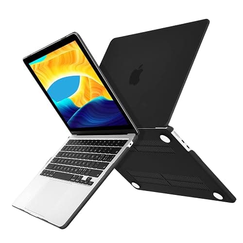 EooCoo Coque pour MacBook Air 13 Pouces M5 M4 M3 M2 2026-2022 Mat Noir | Agréable au Toucher, Étui Rigide Fine Compatible pour MacBook 13,6" Housse de Protection en Polycarbonate, Facile à Installer thumbnail 8