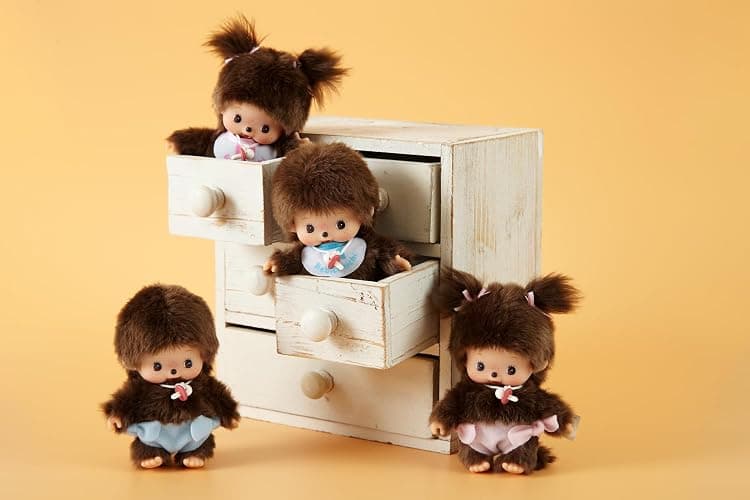 Monchhichi Classic Bebichhichi Plush Toy - Girl Europe thumbnail 5