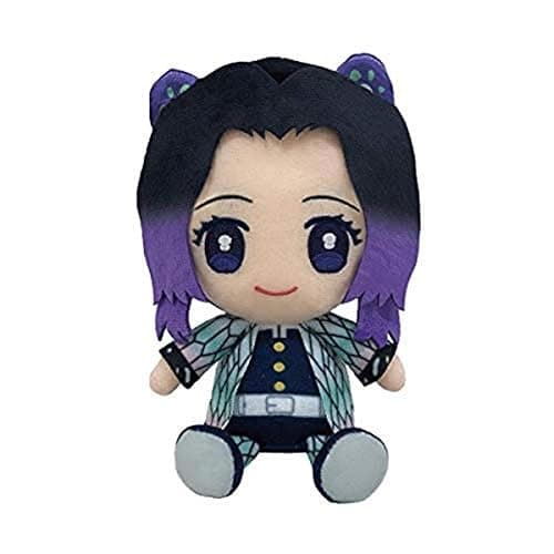 Bandai Demon Slayer Kimetsu no Yaiba Chibi Plush - Kocho Shinobu - Image 1
