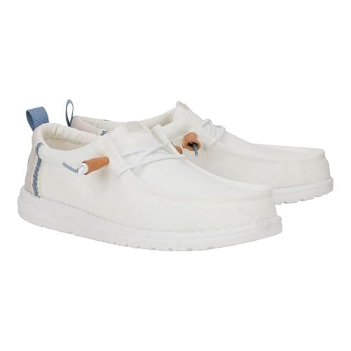 HEYDUDE Men's Wally Craft Linen Slip-On Loafers | Lightweight Comfortable Shoes | Travel Ready Casual Walking Sneakers thumbnail 4