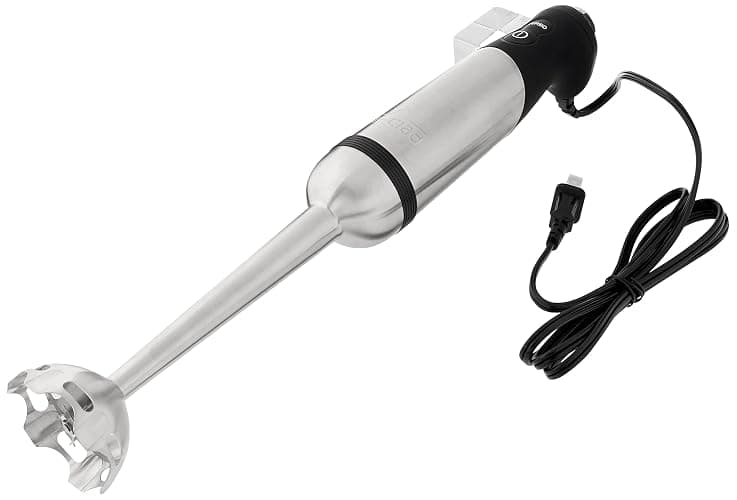 All-Clad Electrics Stainless Steel Immersion Blender 2 Piece Turbo Function 600 Watts Detachable, Variable Speed Control, Hand Blander, 9-1/4-inch thumbnail 3