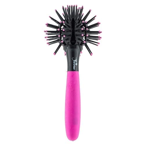 The Twirler Ball Brush, Neon Pink, Small - Image 1