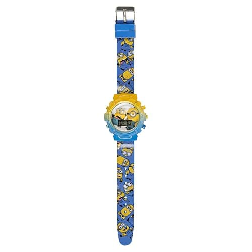 Minions Kids Watch – Flashing Dial Lights, LCD Display, Adjustable Comfortable Strap, Collectible Tin – Perfect for Boys and Girls thumbnail 9
