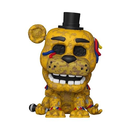 Funko POP! Games: Five Nights at Freddy's (FNAF) - Withered Freddy | Official Video Games Merch - Collectable Vinyl Figurine for Shelf Display - Birthday Gift Idea for Fans and Collectors thumbnail 2