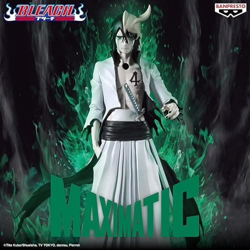 Banpresto Shifar Bleach Ulquiorra Actionfigur – Maximatic 23 cm – PZ69756P Mehrfarbig – Sammelfigur – ideal für Fans des Anime Bleach thumbnail 3