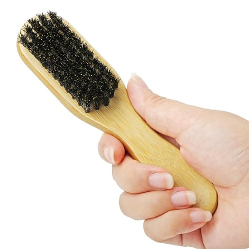 Slick Back Hair Brush - Soft Bristles for Laying Down Edges & Glossy Finish | Mini/Trave Boar Bristle Brush to Style, Polish & Smooth Frizz for Baby Hair and Sleeks Ponytails/Buns thumbnail 8