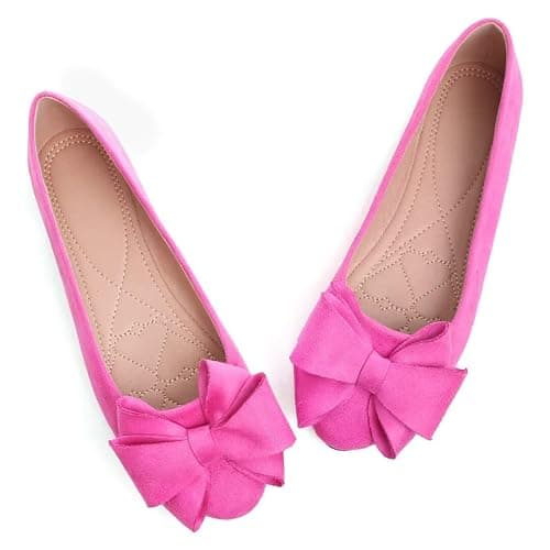 TN TANGNEST Women Fashion Bowknot Flats Comfort Pointed Toe Dress Shoes thumbnail 4