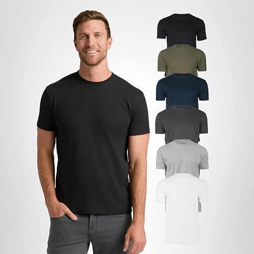 True Classic Mens T-Shirts – Short Sleeve Crew Neck T Shirts for Man, Cotton Blend Plain Novelty Men's T-Shirts thumbnail 10