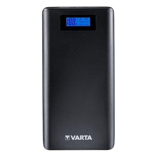 VARTA 18200mAh Power Bank (2 USB Ports 1.0A und 2.4A, LCD Display zur Lade- und Entladeanzeige, kompatibel mit Geräten wie iPhone, Samsung Galaxy, Huawei, GoPro etc., inkl. 50cm Micro-USB Kabel) thumbnail 3