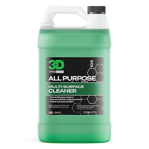 3D All Purpose Cleaner - 1 Gallon | Safe, Biodegradable Degreaser | Environmentally Friendly Car Care | Removes Spots, Dirt, Grime & Grease Stains | Made in USA | All Natural | No Harmful Chemicals - Image 1