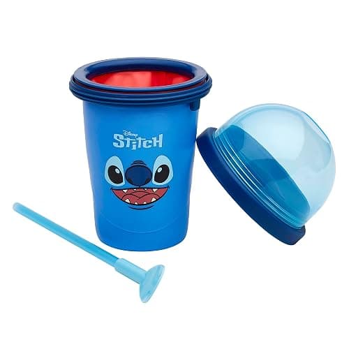 Disney Stitch Slushy Maker Cup - Chill Factor Original Slushie Maker Cup Makes Frozen Slushies, Smoothies, Milkshakes and More thumbnail 5