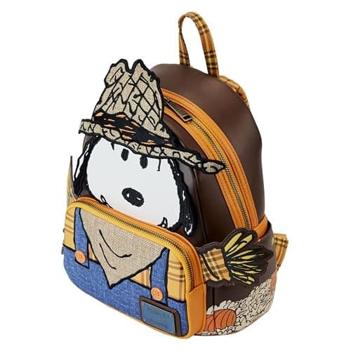Loungefly Peanuts Snoopy Scarecrow Cosplay Mini Backpack thumbnail 3