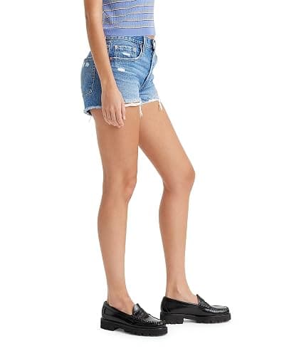 Levi's Women's 501 Original Shorts (Also Available in Plus) thumbnail 3