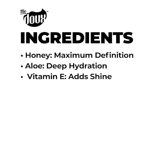 The Doux Curl Cream for Curly Hair with Honey, Aloe & Keratin – Curl Defining Custard for Frizz Control, Moisture & Shine Bee Girl Honey Custard for Natural Hair thumbnail 7