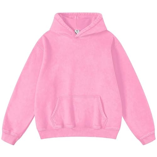 Dnzzs Acid Wash Hoodie for Womens Pullover Oversized Women's Fashion Hoodies & Sweatshirts Vintage Sweatshirt Heavyweight - Image 1