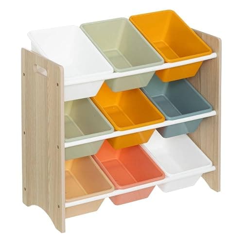 Atmosphera - Meuble Rangement Enfant iduna 60x64cm Multicolore - Image 1