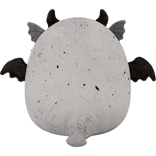 Squishmallows Original 12in Gio the Grey Speckled Gargoyle Holding Black Candle – Official Jazwares Halloween Plush (Medium-Sized) thumbnail 5