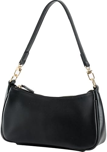 feujury Shoulder Bag for women Crossbody Bags Retro Classic Small Hobo Purse Clutch Tote Handbags with Zipper Closure - Image 1