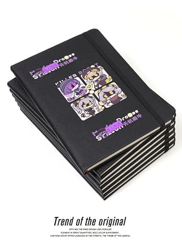 Murder Uzi Drone Notebook, 8.3 x 5.5 Inch, 76 Sheets / 152 Pages Diary, Cartoon Journal Book for Women Men, Thick Paper Drawing Book thumbnail 4