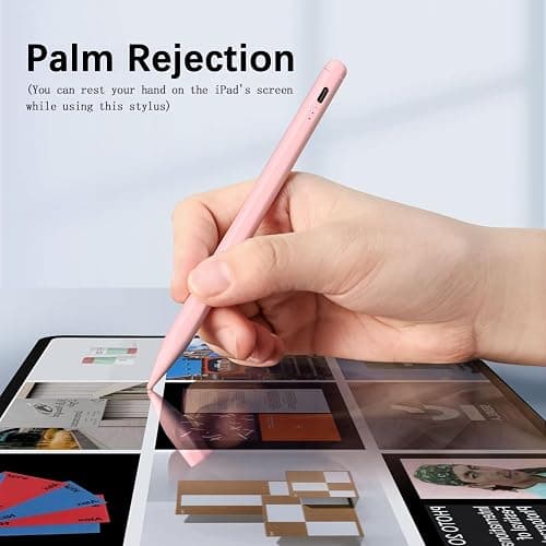 Stylus Pen for Apple iPad (2026-2018),Tilt Palm Rejection Fast Charge Stylus Pencil,Apple i Pad Pencil Pro for iPad A16 11/10/9/8/7/6th,Pro 13/12.9/11(M5/4),Air 13/11(M4/3/2),Mini 5/6/7th,Magnetically thumbnail 5