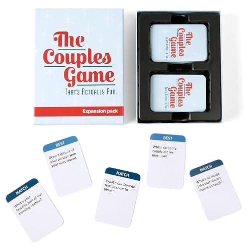 The Couples Game That's Actually Fun Expansion Pack | 150 Fun Questions to Play with Your Partner | Couples Card Games | Party Card Games for Date Nights & Valentine's Day | Ages 17 Up thumbnail 5