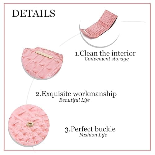 Makcr Joacbv Crocodile Small Wallets Short Vintage Leather Credit Card Holder Luxury Clutch Mini Coin Purse for Women thumbnail 6