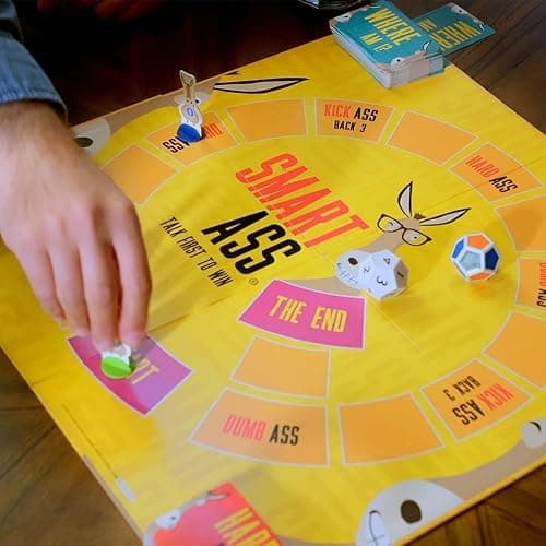 University Games, Smart Ass Trivia The Ultimate Who, What, Where Party Game , for Families and Adults Ages 12 and Up and 2 to 6 Players thumbnail 2