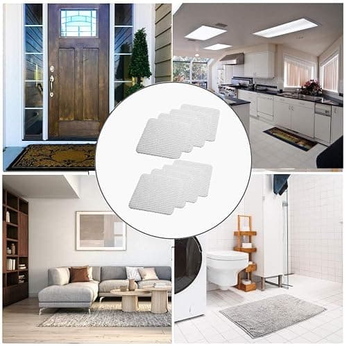 Home Techpro Vacuum Tech Rug Pad Gripper for Hardwood Floors No Damage, New Materials to Non Slip Rug Pads, Under Rug Carpet Tape : Keep Your Rug in Place & Make Corner Flat thumbnail 6