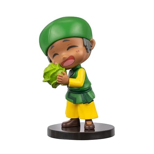 Jazwares Avatar: The Last Airbender CAI - 4-Inch Mini Figure in Kawaii Style in Dynamic Pose with Display Base thumbnail 4
