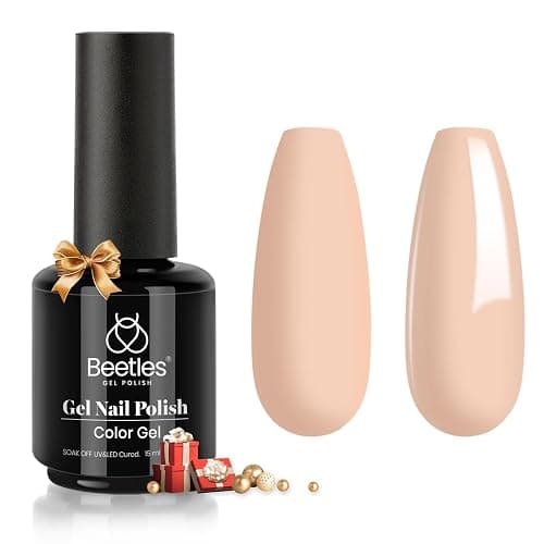 Beetles 15ml Natural Gel Polish Pale Nude Color Nail Gel Pink Neutral Soak Off Uv LED Nail Lamp All Season Nail Art Design Manicure Salon DIY Salon thumbnail 9
