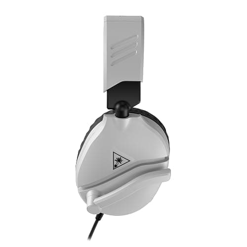 Turtle Beach Recon 70 Wired Multiplatform Gaming Headset for PS5, PC, Xbox | PlayStation, PS4, Xbox Series X|S, Xbox One, Mobile, Flip-to-Mute Mic, 40mm Speakers, Lightweight, Soft Earpads, White thumbnail 2