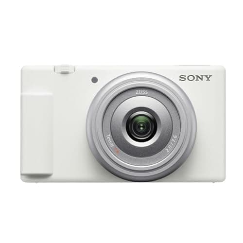 Sony ZV-1F Vlog Camera for Content Creators and Vloggers White thumbnail 3