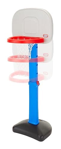 Little Tikes Easy Score Basketball Set, Blue, 3 Balls - Amazon Exclusive, 23.75 x 22 x 61 inches thumbnail 3