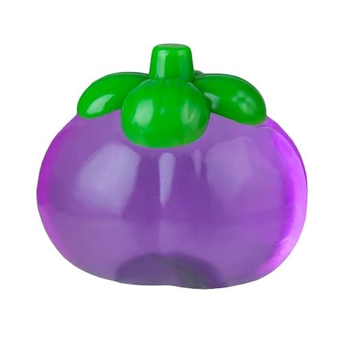 ORB Tabalicious TABA Squishy Plum Fun Fruit Toy - Cute, Sticky Fruit TABA Squishies with Transparent Realistic Color - Squishy Stress Ball Toys - Kawaii Sensory Fidget Toys for Kids and Adults thumbnail 3