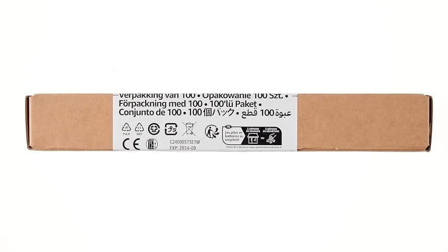 Amazon Basics 100-Pack AA Alkaline High-Performance Batteries, 1.5 Volt, 10-Year Shelf Life thumbnail 8