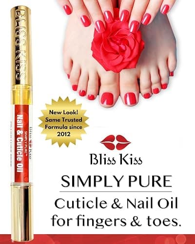 Bliss Kiss Simply Pure Cuticle Oil Pen, Fragrance Free, 1 Count | Jojoba-rich formula helps soften dry cuticles and condition brittle, peeling, breaking nails; 2 ml precision brush pen. thumbnail 12
